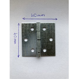 Horganyzott normál (kék /ezüst) csuklópánt - 40 mm